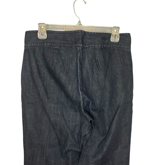 Talbots crop pants curvy slim dark wash size 6 - Picture 5 of 10